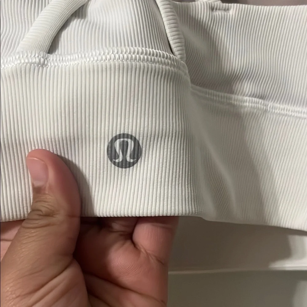 Lululemon Women's White Sports Bra